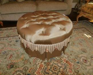 Silk Ottoman