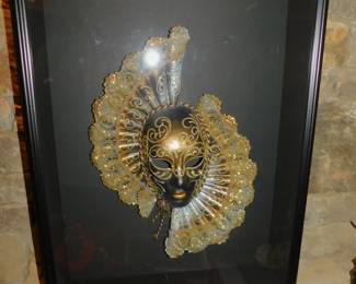 Shadow Box Framed Mask