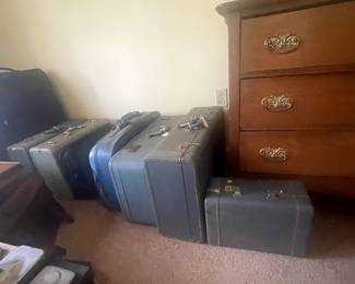 vintage suitcases