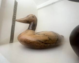 wooden duck 