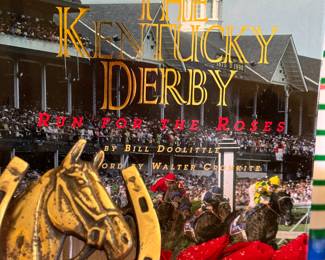 The Kentucky Derby Brass horse shoe 