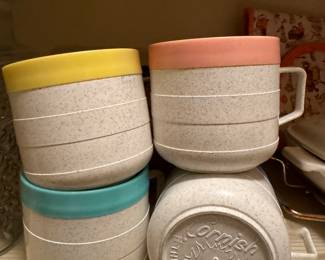 Ornish vintage coffee mugs 