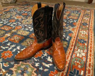 Nocona Western Boots Eel Skin