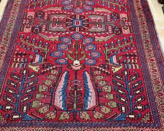 Wonderful Bakhtiari wool rug from Iran