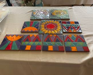 Hand made tiles from Mexico