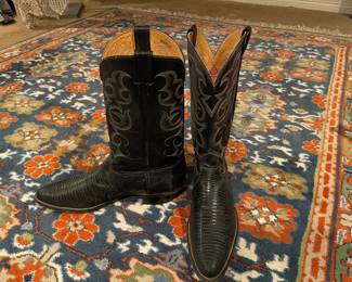 Nocona Lizard Cowboy Boots 