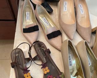 Women’s designer shoes: Louis Vuitton, Jimmy Chu, and more  size 8-9