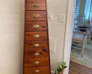Tall apothecary cabinet