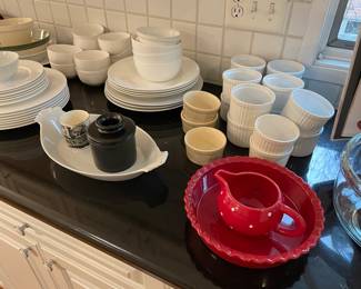 Ceramic bakeware, Chantel, beware, ramekins, crate and barrel, porcelain dishes