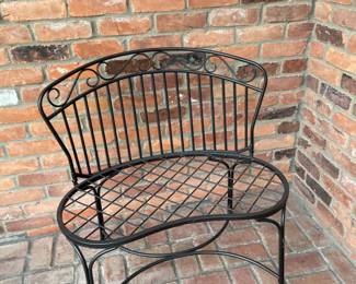 Metal bench (pair available)
