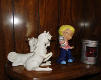 The ultra rare, mystical ceramic unicorn