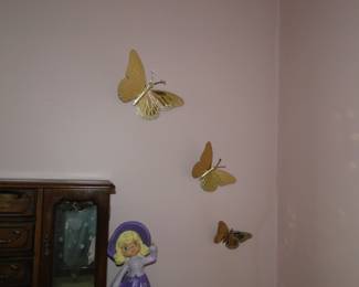 Fly, be free brass butterflies!!!
