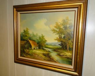 Very peaceful and serene country brook with cozy cottage