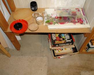 Vintage board games, and other vintage items
