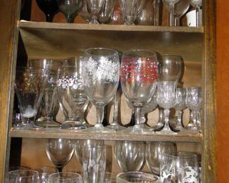 Lots of great glassware