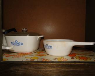 Pyrex casserole and serving dishes