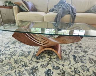 Signed Helios coffee table