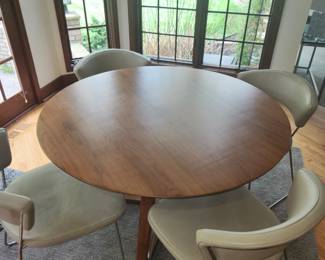 Crate and Barrel dining table 