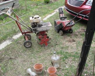 Snow blower and Rototiller