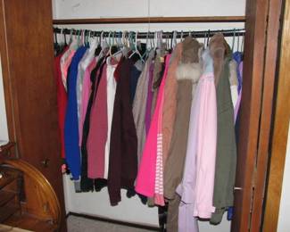 more modern and vintage clothing