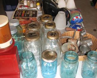 canning jars and more