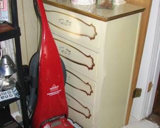 carpet cleaner, looks lightly used, dresser and more