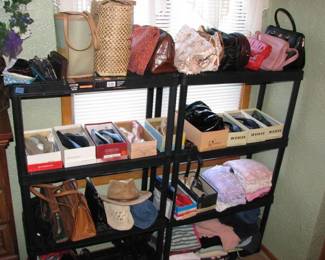 purses and some of many shoes