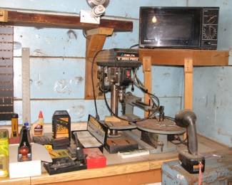 drill press, scroll saw microwave and more