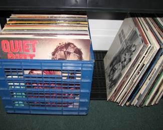 we have music, LP's with rock, country and more