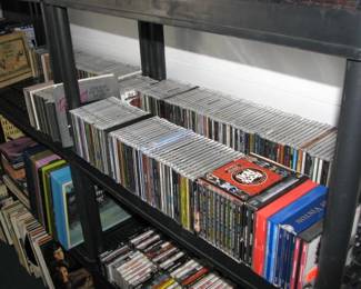 CD's with lots of rock, country and other