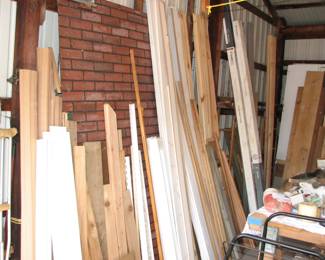 more lumber and some composite decking