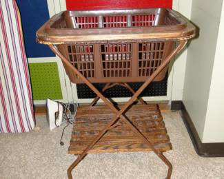 Rolling laundry basket, because clean or dirty, your clothing needs to be rolled