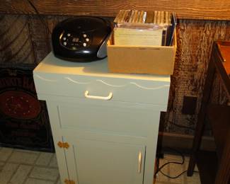 Handmade storage table