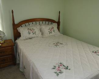 Matching queen bed