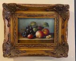 Oil painting - fruit