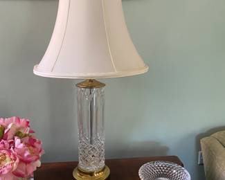 Crystal lamp - one of two