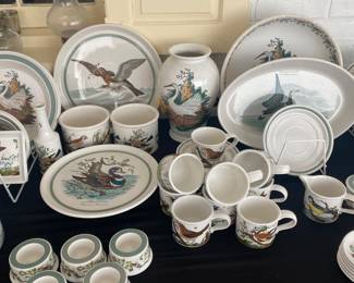 Portmeirion "Birds of Britain" dishes