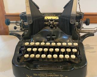 Antique Oliver typewriter