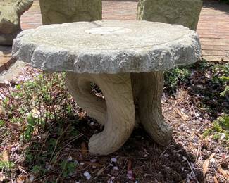 Concrete table/seat