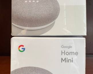 (2) Google Home Mini's