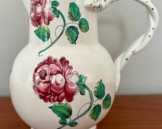 Strasbourg Flowers' for Tiffany & Co. Pitcher
