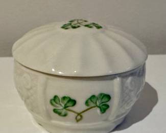 Belleek Trinket Box