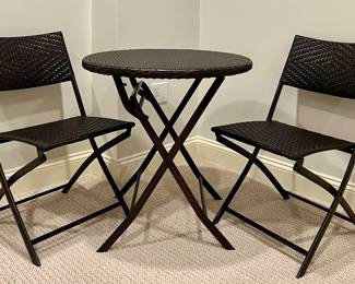 (2) Wicker Bistro Sets