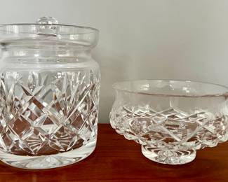 Waterford Biscuit Jar & Candy Dish