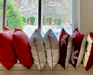 Assorted Holiday Down Pillows