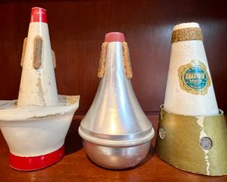(3) Trumpet Mutes