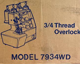 3/4 Thread Overlock Model 7934WD