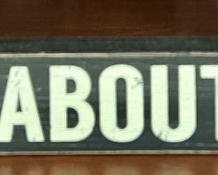 It's All About Family Wood Sign