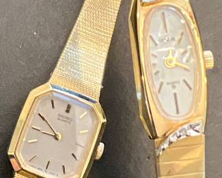 Seiko (left) & Geneva (right) Watches