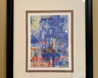 Signed Abstract Art